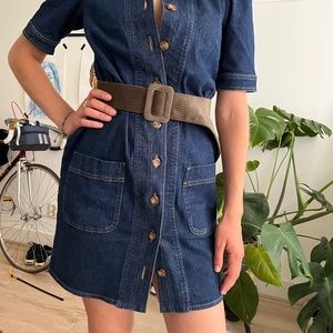 Sezane jean dress